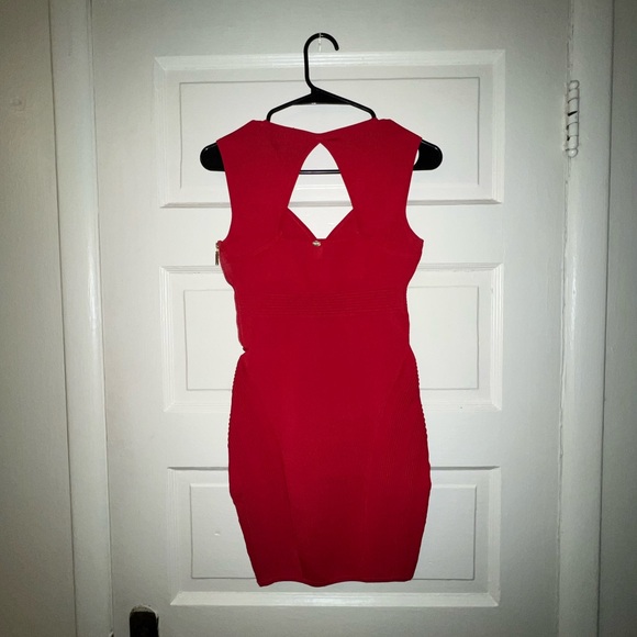 Vintage GUESS Bodycon Mini Cocktail Dress - Picture 4 of 7